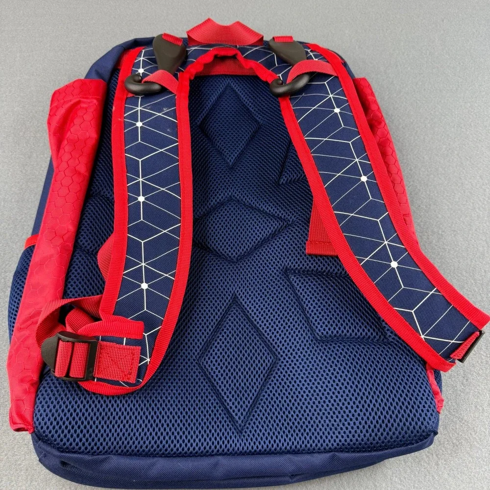 RIP-IT Classic Backpack 2 Softball Girls OS Navy Blue‎ Red Geometric Diamond